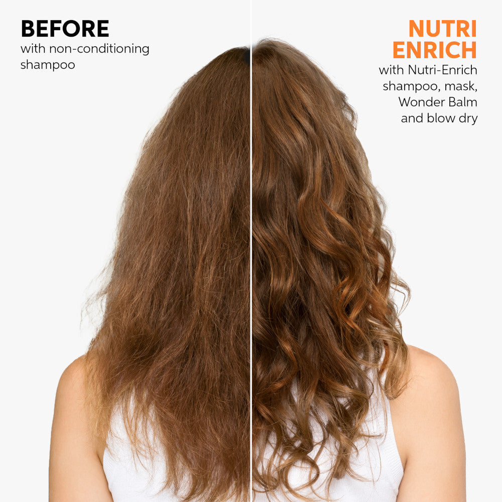 Wella Nutri Enrich Mask Before and After