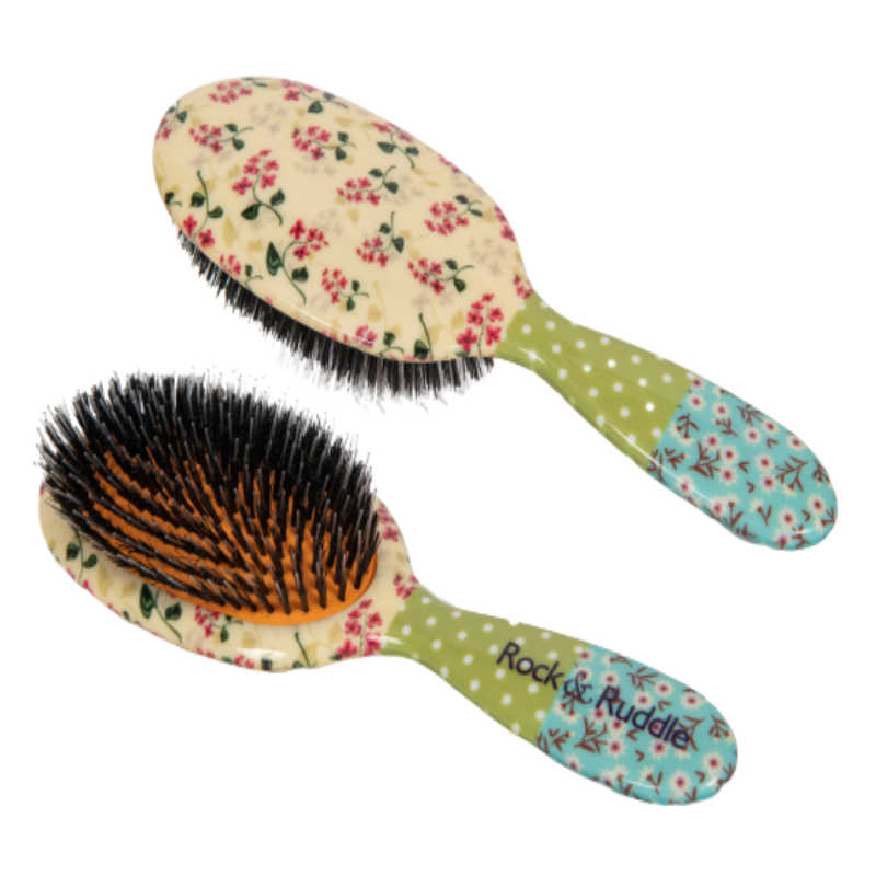 Rock & Ruddle Hairbrush Pink Blossom