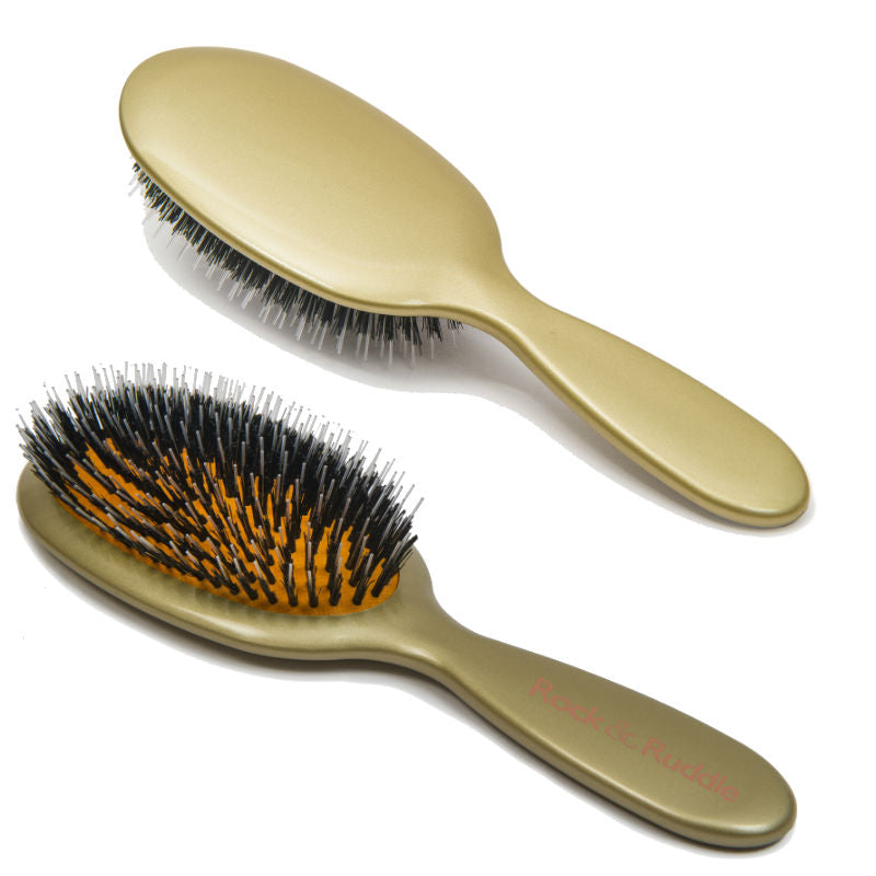 Rock & Ruddle Hairbrush Gold