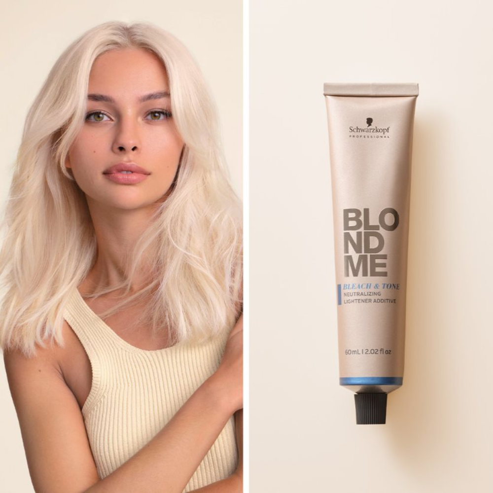 Schwarzkopf Professional Bleach & Tone example