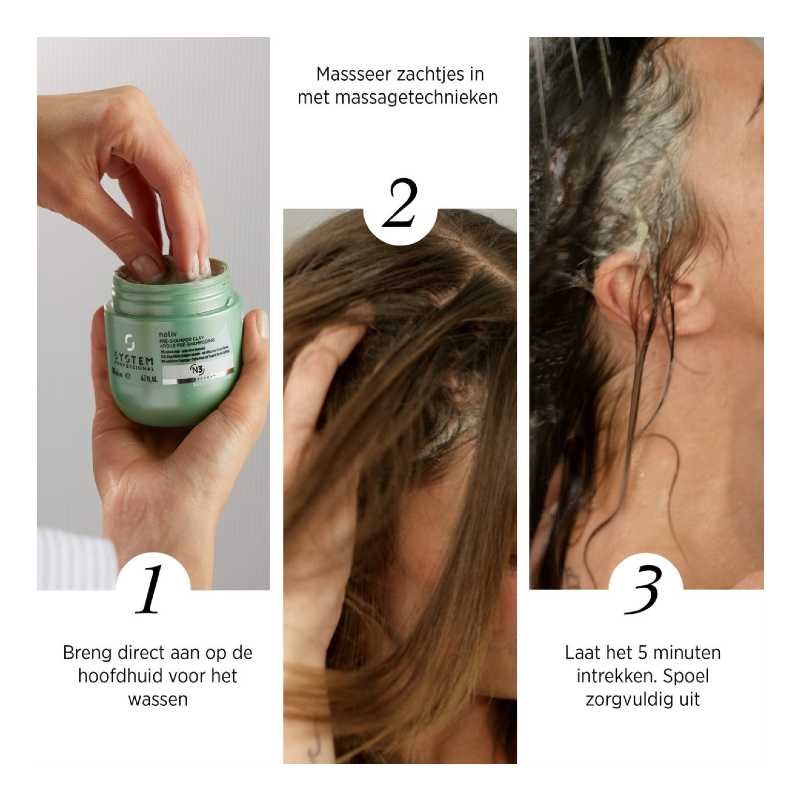 System Professional Nativ Pre-Shampoo Clay 200 ml explanation