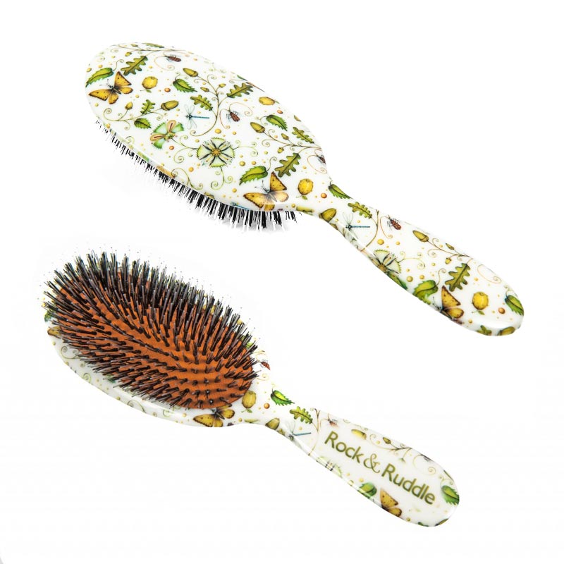 Rock & Ruddle Hairbrush Butterflies And Nature