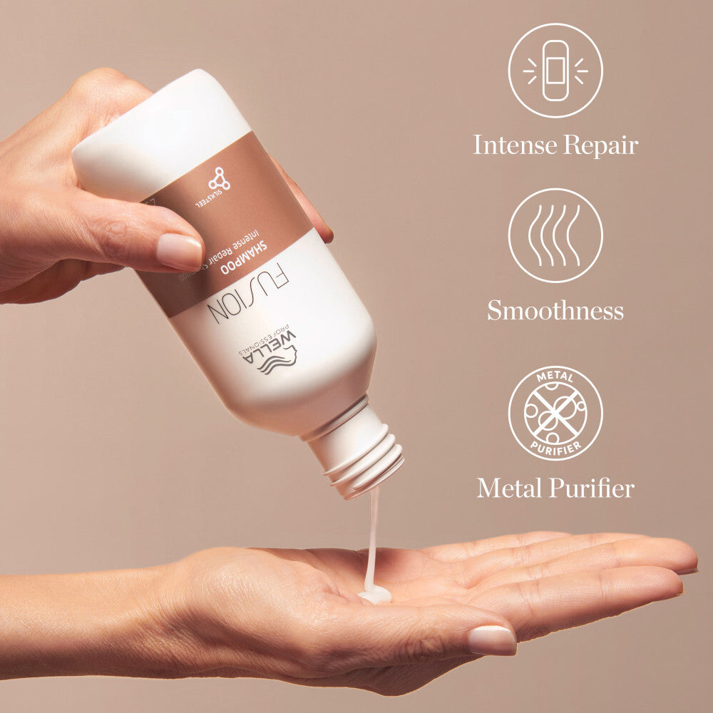 Wella Fusion Intense Repair Shampoo Features