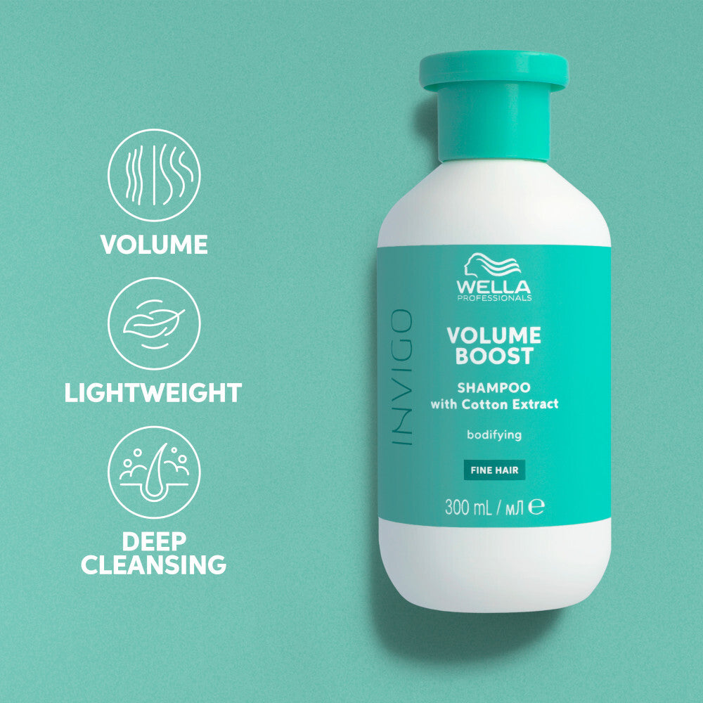 Wella Professionals Volume Boost Shampoo Features
