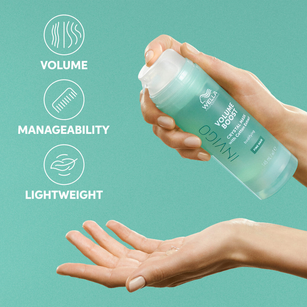 Wella Professionals Volume Boost Crystal Mask Features