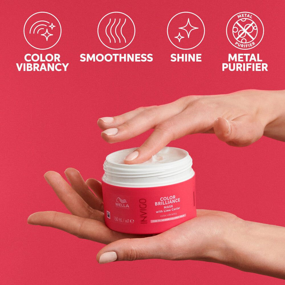 Wella Professionals Colour Brilliance Mask Fine to Medium Features