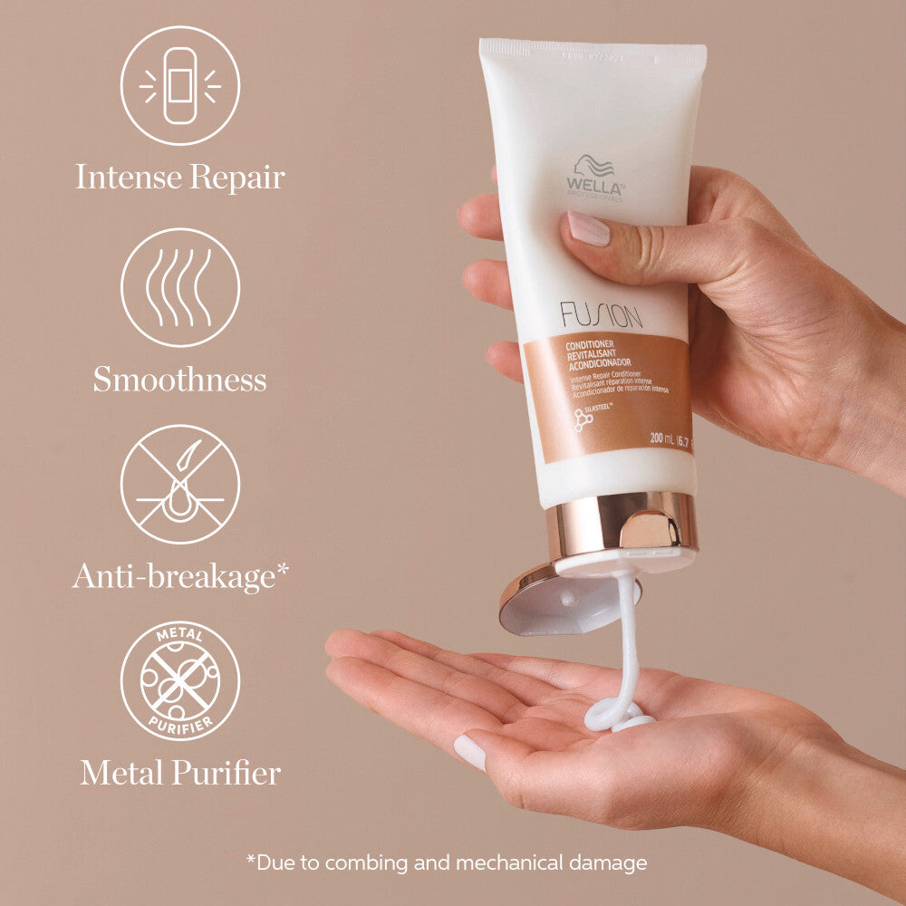 Wella professionals Fusion Intense Repair Conditioner Features