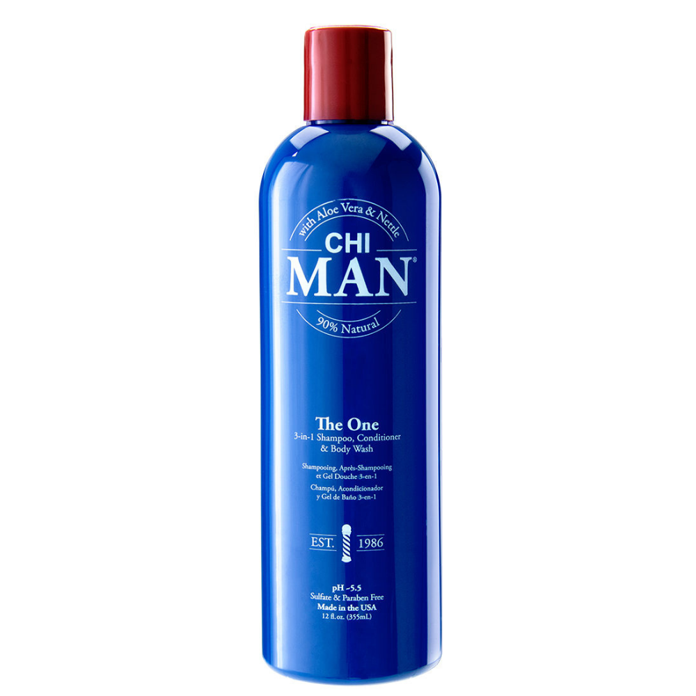 CHI MAN The One 3 in 1 Shampoo, Conditioner &amp; Body Wash