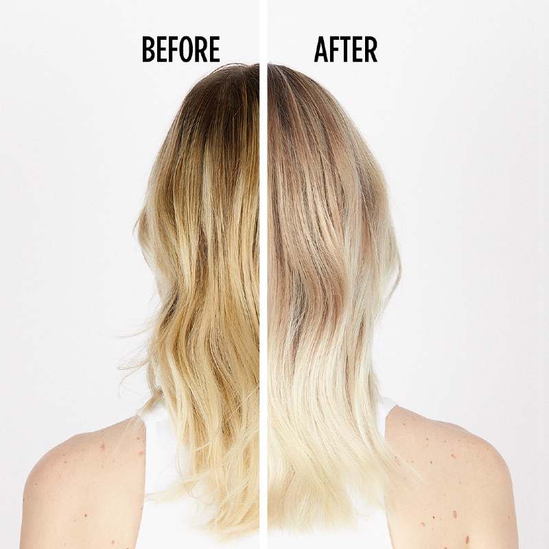 Kérastase Blond Absolu Masque Cicaextreme Hair Mask Before and After Blonde Hair