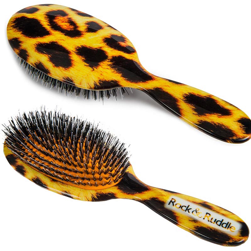 Rock &amp; Ruddle Hairbrush Leopard