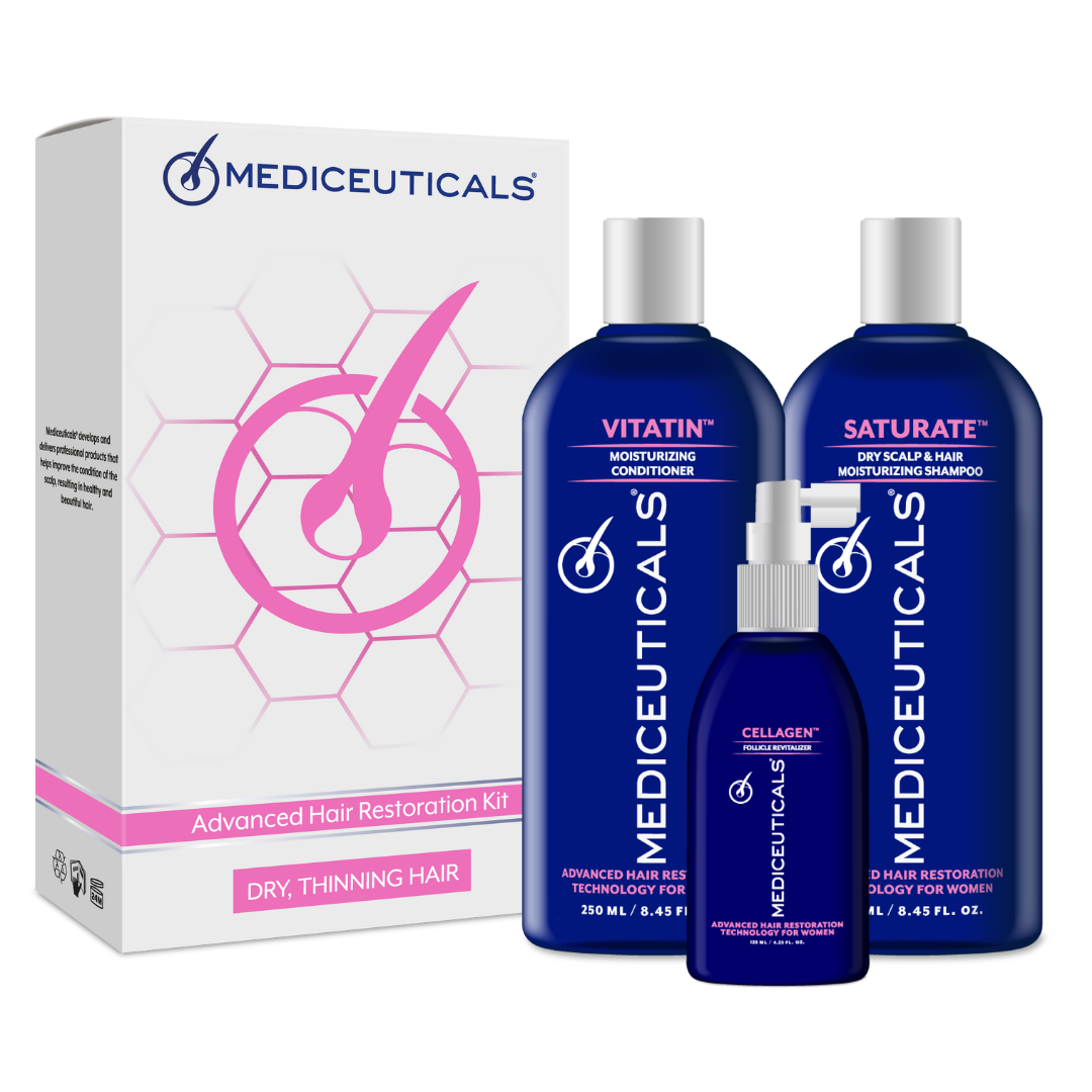 Mediceuticals Advanced Hair Restoration for Women kit Dry