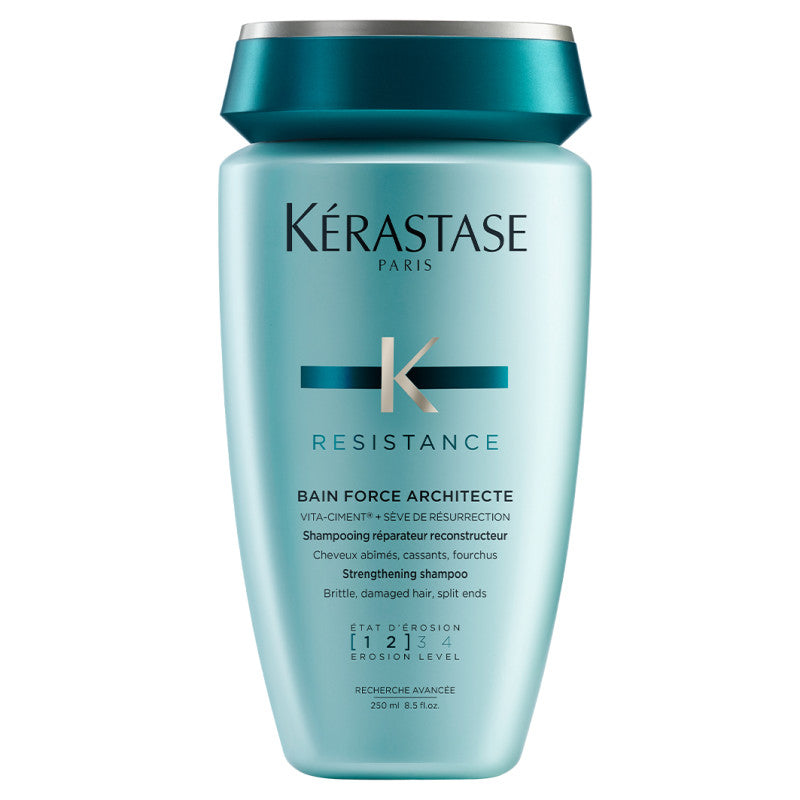 Kérastase Résistance Bain Force Architecte Shampoo for Damaged Hair Result