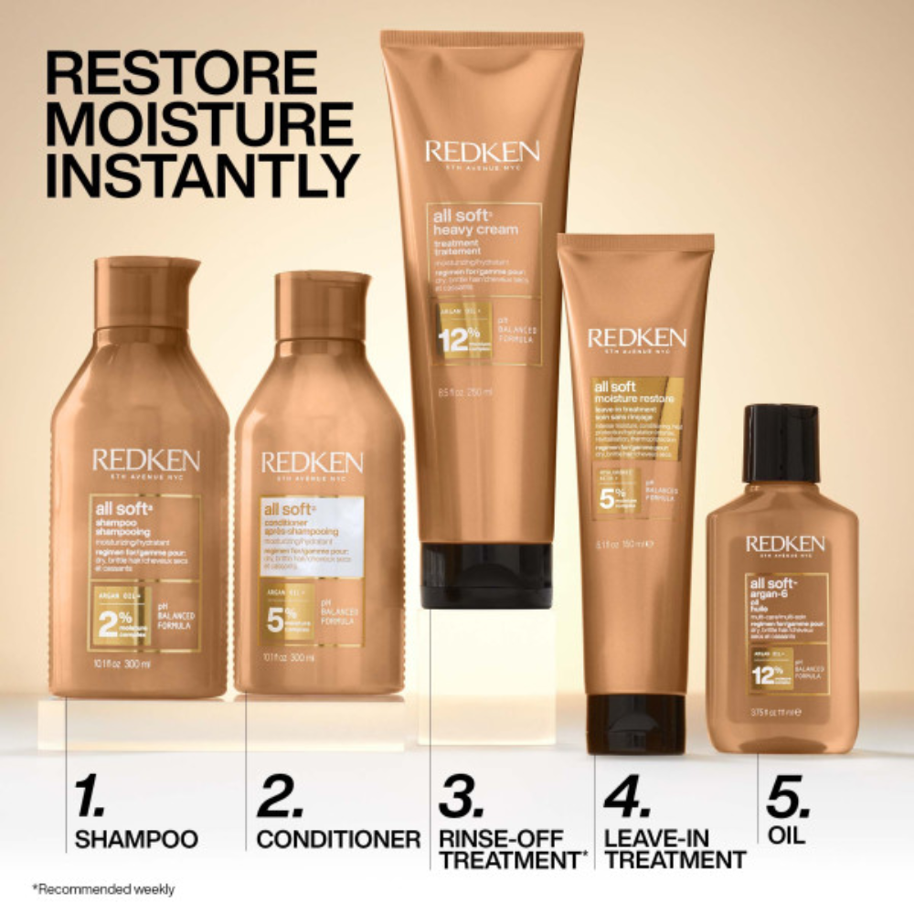 redken all soft range products