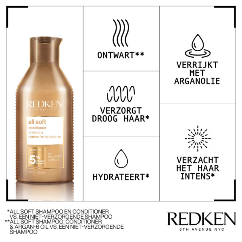 redken all soft conditioner benefits