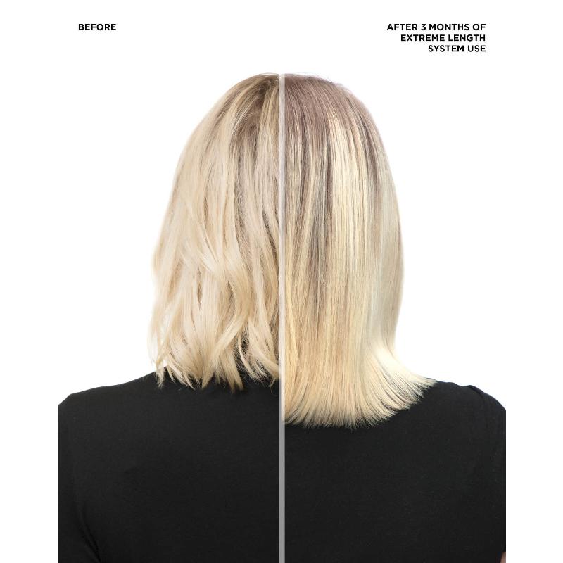 Redken Extreme Length Shampoo for Longer and Stronger Hair Before &amp; After blonde