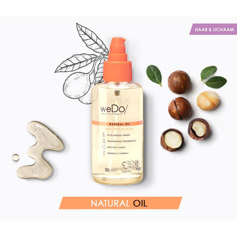 weDo Professional Natural Oil 100ml fragrance ingredients and texture 